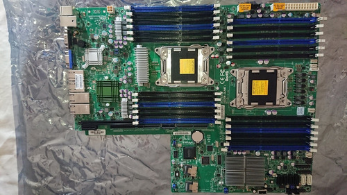 Placa Servidor Supermicro X9drw X79 Xeon Ddr3 Nas Proxmox