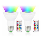 Focos Led - Bonlux Par20 Led Rgb Color Changing Spot Light B