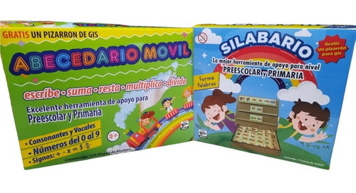 Oferta Abecedario Y Silabario Didáctico