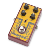 Pedal De Efecto Bass Fuzz Hartke Hf44 Para Bajo Color Amarillo