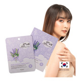 Mascarilla Coreana Anti-acné De Lavanda K-beauty 10 Piezas Tipo De Piel Todo Tipo De Piel