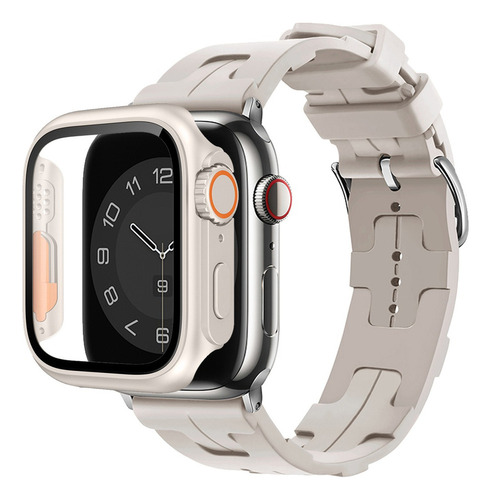 Correa Y Funda Para Apple Watch 9 8 7 Se 45mm 44mm 41mm 40mm