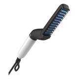 Pente Elétrico Modelador Alisador Barba E Cabelo Masculino Cor Branco 110v/220v