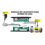 Modulo Bluetooth Mp3 Para Estereo De Casa