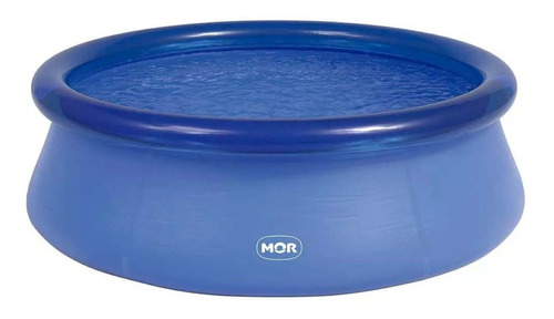 Piscina Inflável Redonda Mor 001049 215cm X 63cm 1900l Azul