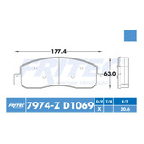 Balatas Delantero F-250 Super Duty 2006 6.0l Semimetalicas