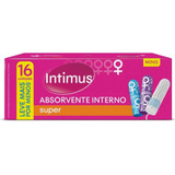 Absorvente Interno Intimus Super Cobertura Dermoseda 16un