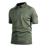 General Playera Táctica Para Hombre De Secado Rápido