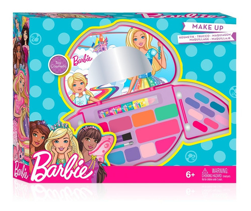 Make Up Maquillaje Infantil Desplegable Barbie Dreamtopia