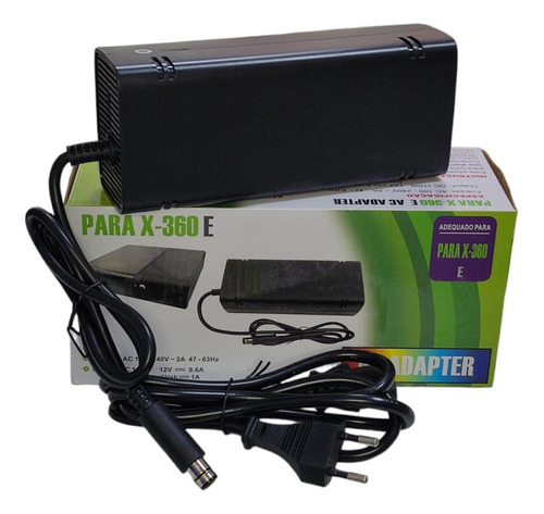 Fonte Xbox 360 Super Slim 1 Pino Bivolt Nova Pronta Entrega