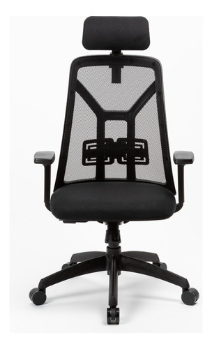 Silla De Escritorio Rossi Tokio Ergonómica  Negra