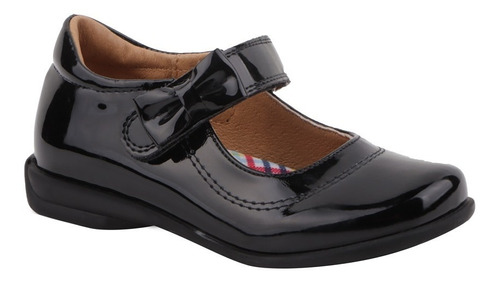 438-19 Zapato Escolar Niña Negro