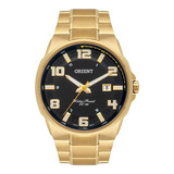 Relógio Orient Masculino Dourado Sport Mgss1186 P2kx