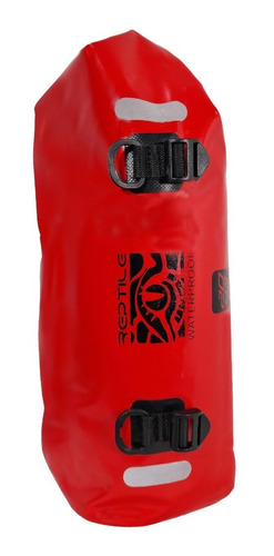 Drybag Rojo 20 Litros 100% Impermeable Reptile En Aolmoto 