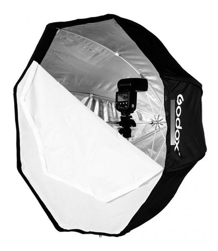 Octabox Softbox Godox Sombrilla 80cm Para Flash Speedlite
