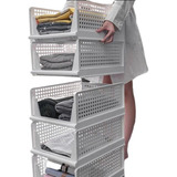 Organizador Plegable Apilable Polera Oficina Baño