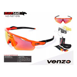 Gafas Venzo Ciclismo Running Lentes Intercambiables