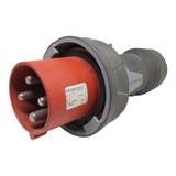 Enchufe Industrial Macho Volante 3p+t 63a 415v Ip67 