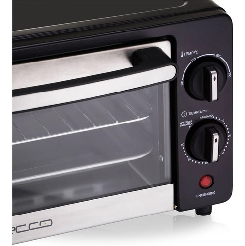 Horno Eléctrico Tostador Recco 10 Lts Negro Enviamos Hoy