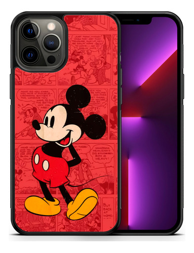 Mickey Vintage Comics Funda Tpu Todos Los Modelos Y Marcas