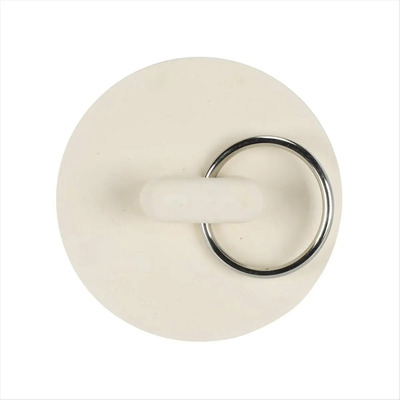 Tapón De Lavabo De Goma Blanca De 2 Pulgadas, Tubo De Desagü
