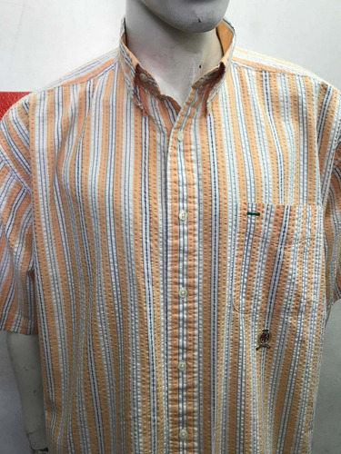 Camisa Tommy Hilfiger Crest Xl M/c Vintage