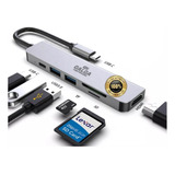 Hub Adaptador Tipoc (hdmi+2xusb 3.0+sd+microsd+tipoc Hembra)