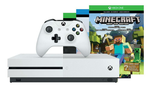 Consola Xbox One S Microsoft 500gb + Minecraft