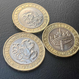 Set Moedas 2 Pounds 2016 - William Shakespeare