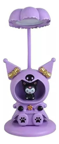 Lámpara Escritorio Con Sacapuntas Sanrio Kuromi / Pochacco