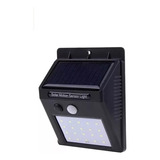 Foco 20 Led Solar Con Sensor Movimiento Exterior