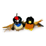 Pet Craft Supply Co. Batty Bird & Quirky Codorniz Divertido 