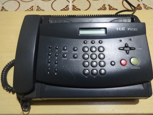 Aparelho De Telefone E Fax Tce F230 No Estado