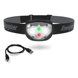 Linterna Frontal Led Recargable Pro400, Ipx4 Resistente Al A