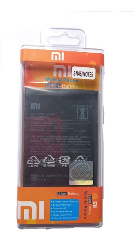 Bateria Pila Xiaomi Redmi Note 5 / Note 5 Pro Bn45 Bn 45