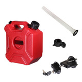 Tanque Bidon De Gasolina 5lts Para Moto Rojo Stockrider