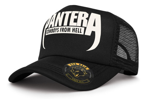 Gorra Trucker Pantera Musica Rock Groove Eva Rain® 