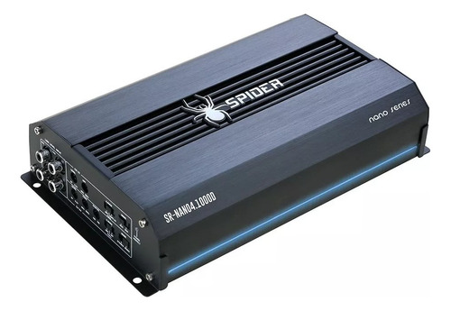 Amplificador Spider 4 Canales Clase D 1000w Sr-nano4.1000d