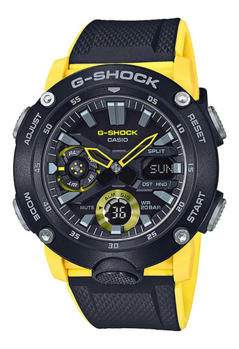 Reloj G-shock Hombre Ga-2000-1a9dr Cuarzo Boleta