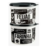 Tupperware 2 Caixas Kit Mantimento Farinha E Feijão Original