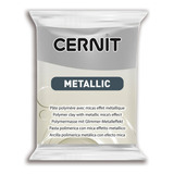 Cernit Metallic Arcilla Polimérica 56 G, Colores A Elección Color Plata