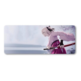 Mousepad Xxl 80x30cm Cod.516 Chica Anime Katana