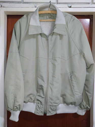 Campera Vintage Bomber Corderito Desmontab 60 Pierre Lafent 