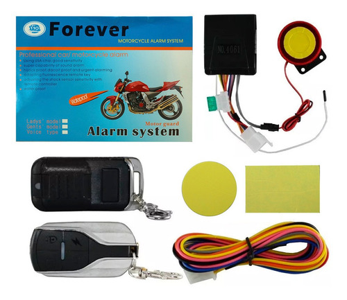 Alarma Para Motos 2 Controles Linea Nueva Universal 12v Nsr