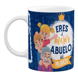 Taza Blanca Económica Día Del Abuelo Personalizada