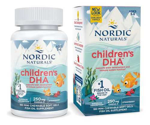 Suplemento Nordic Naturals Children's Dha Omega-3 De Bacalao