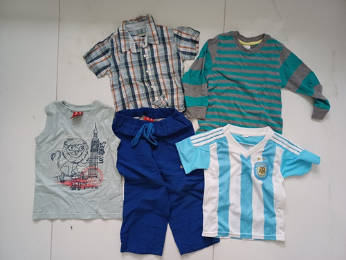 Lote De Ropa Para Nene De 1 Años A Dos  Años Cheeky, Grisino