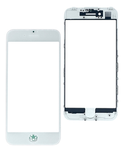 Glass Con Oca Para iPhone 7g Blanco