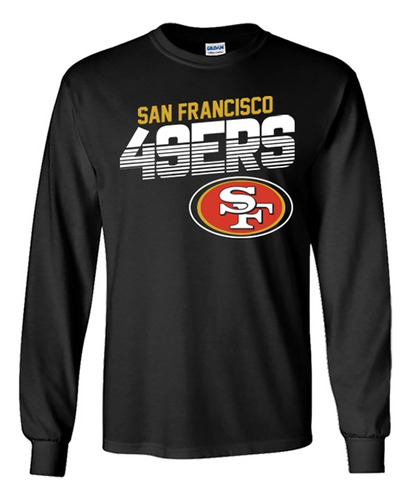 San Francisco 49ers Playeras Manga Larga Hombre Y Mujer D4