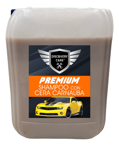 Shampoo Con Cera Carnauba Genuina Premium Bidón 20 Litros